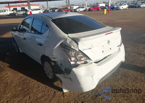 2016 Nissan Versa 1.6 S+ from USA, damaged, VIN 3N1CN7AP3GL866598